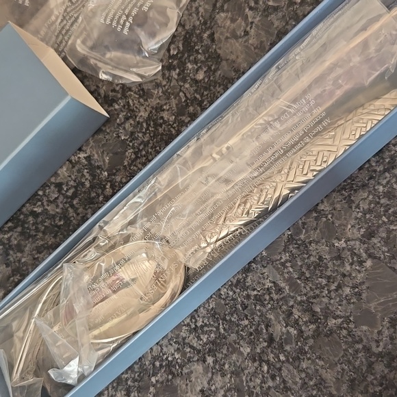 NEW Reed & Barton "English Braid" Stainless Steel 5 Piece Flatware Set - 10 Sets - Picture 11 of 14